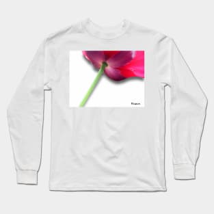 Just a Red Poppy Long Sleeve T-Shirt